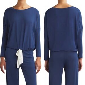 Eberjey Gisele Slouchy PJ Soft Lounge Top Size S